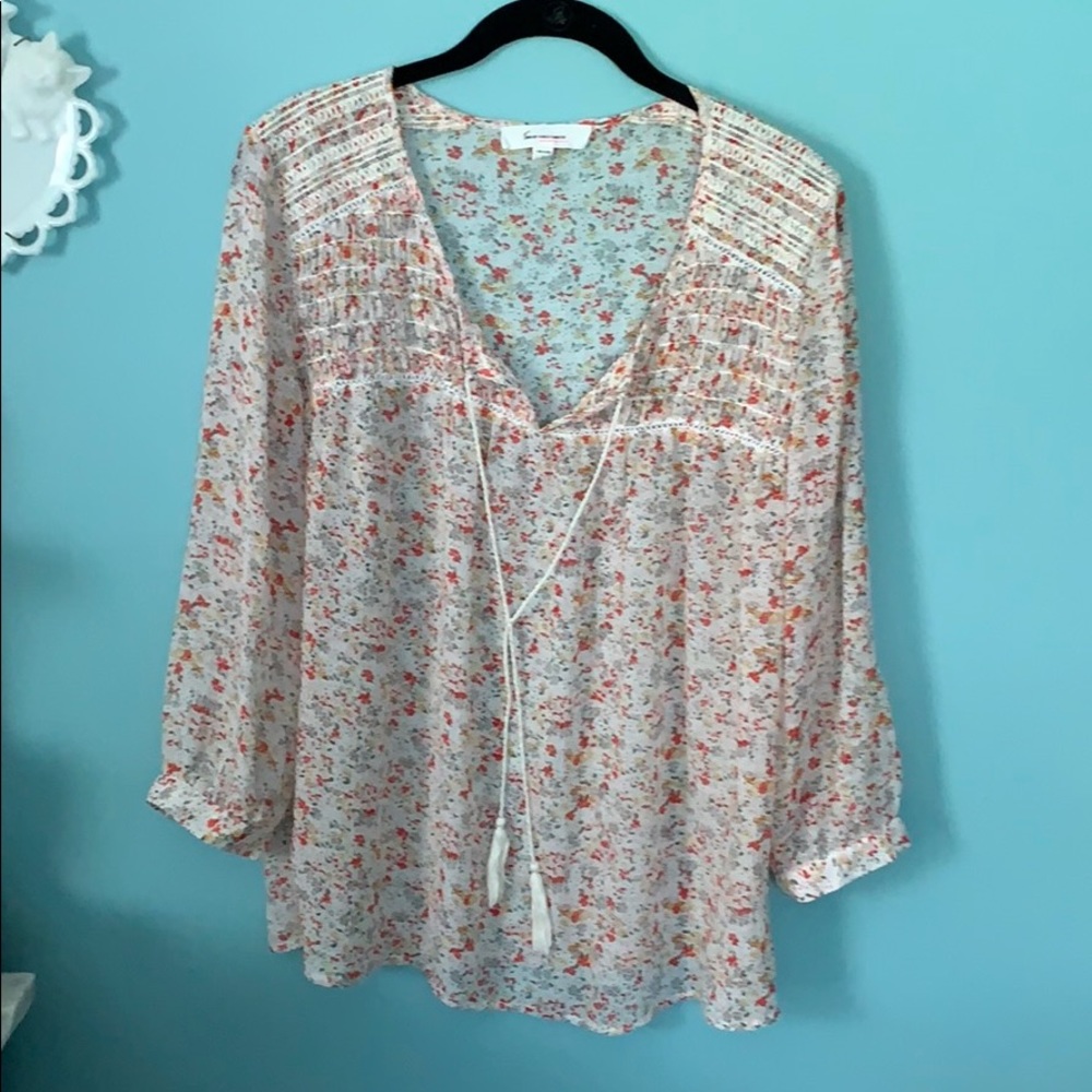 Vince Camuto smock top